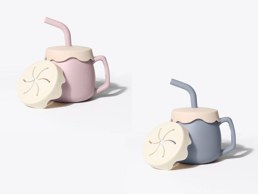 Bebcare Aloha Silicone Unbreakable Feeding Set