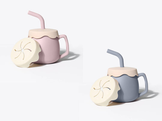 Bebcare Aloha Silicone Unbreakable Feeding Set