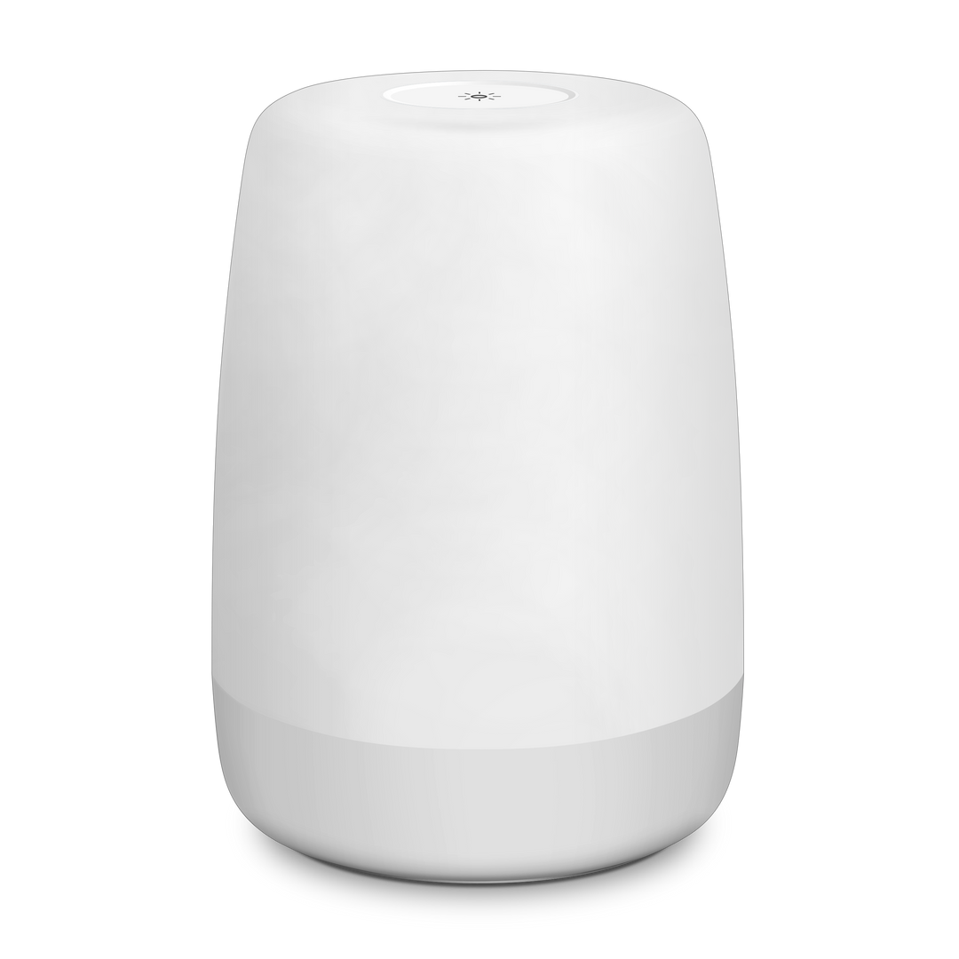 Bebcare Luna Portable Nursery Night Light with Adjustable Color and Brightness, Rechargeable, Touch, USB-C