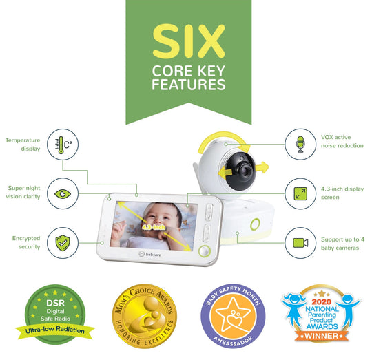 Bebcare Motion Baby Monitor + Bebcare iQ Camera Gift Set