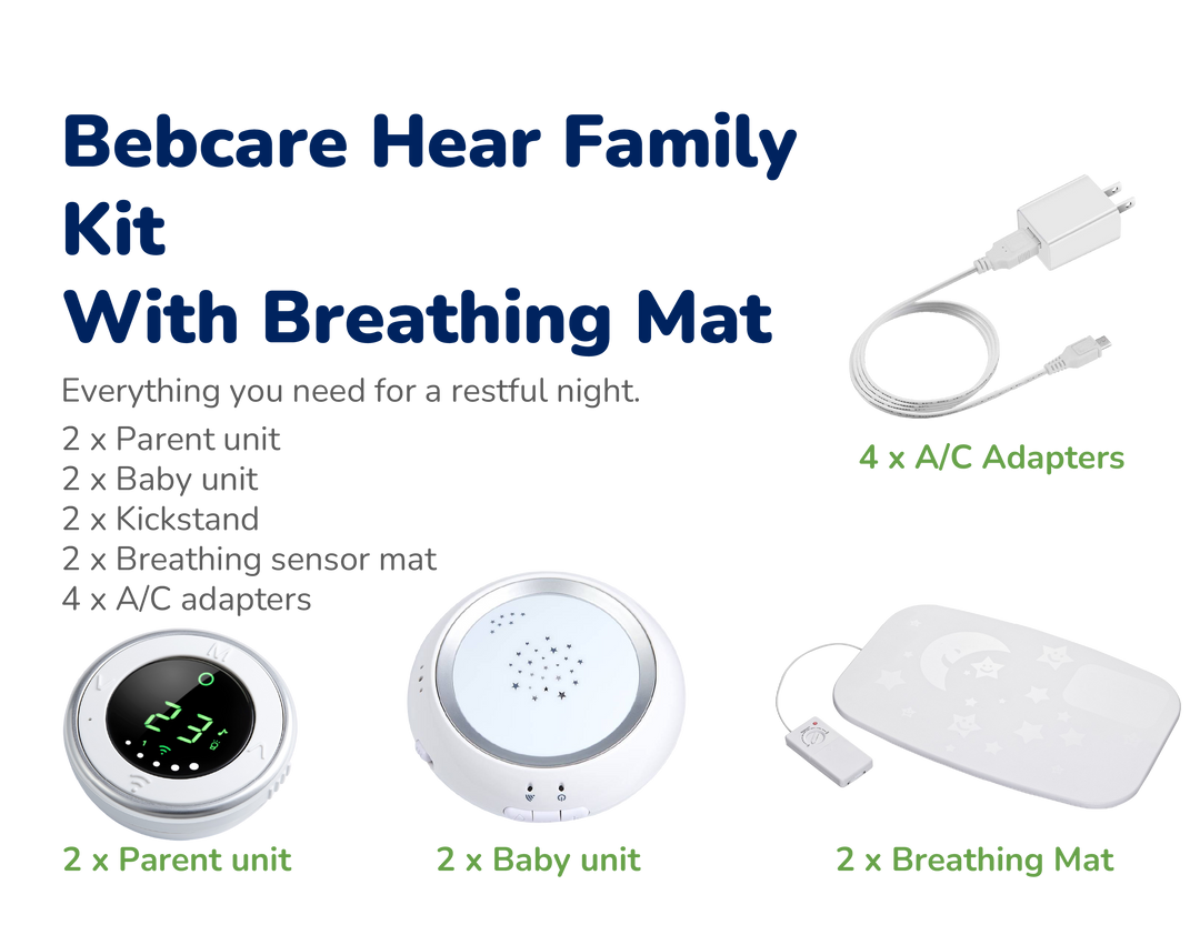 Bebcare Hear Digital Audio Baby Monitor (Family Kit)