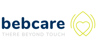 Bebcare horizontal logo with transparent background