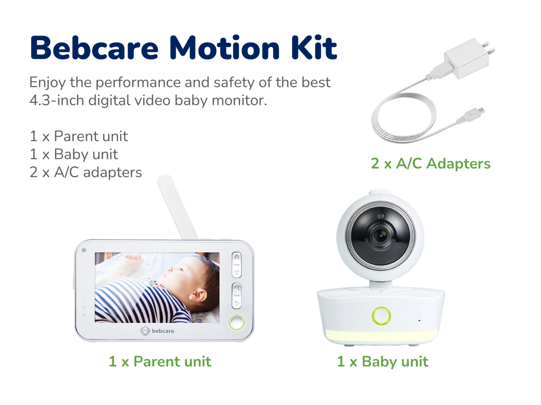 Bebcare Motion Digital Video Baby Monitor