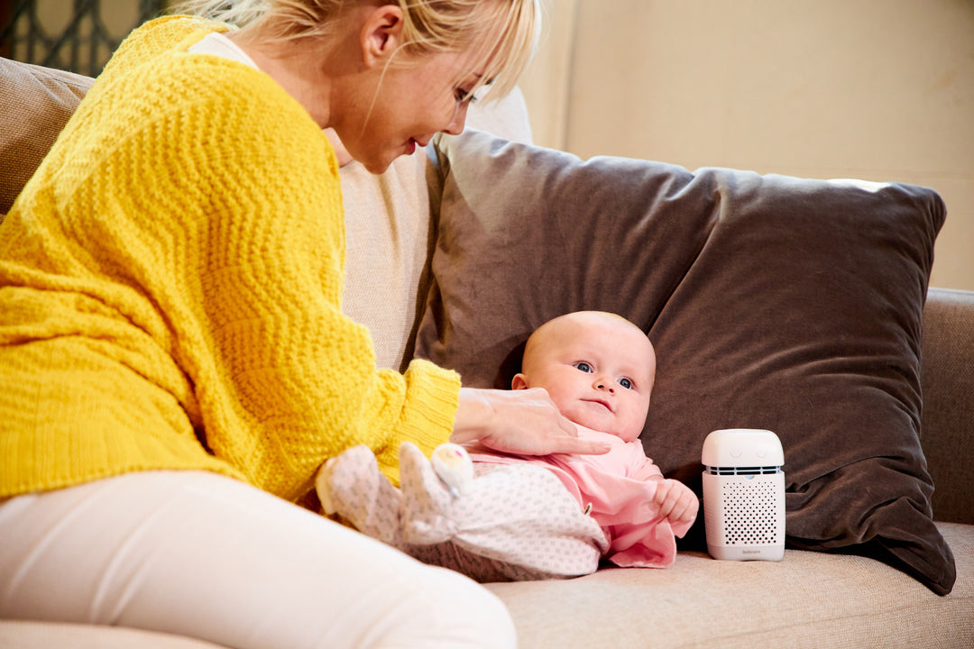 Bebcare Air smart baby air purifier with baby