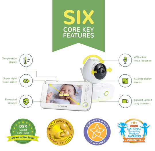 Bebcare Motion Baby Monitor + Bebcare Air Purifier Gift Set