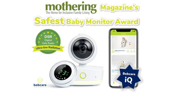 Bebcare iQ Smart WiFi Baby Monitor awarded by Mothering Magazine!