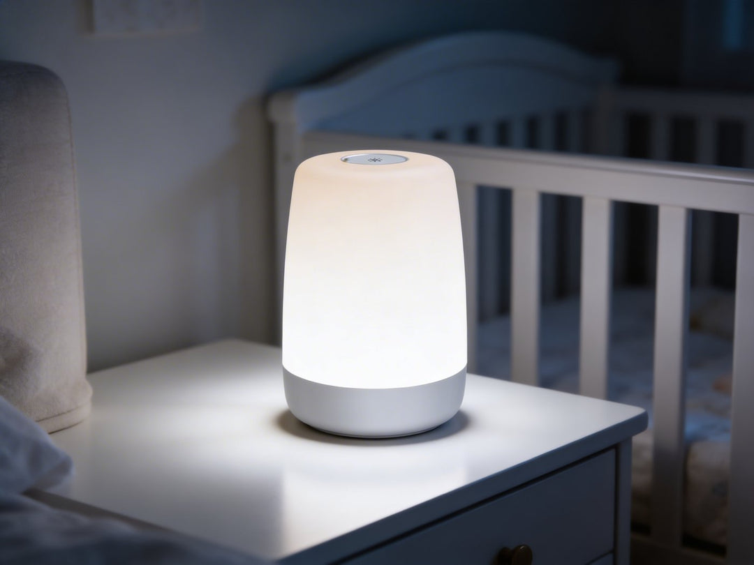 Bebcare Luna Portable Nursery Night Light with Adjustable Color and Brightness, Rechargeable, Touch, USB-C