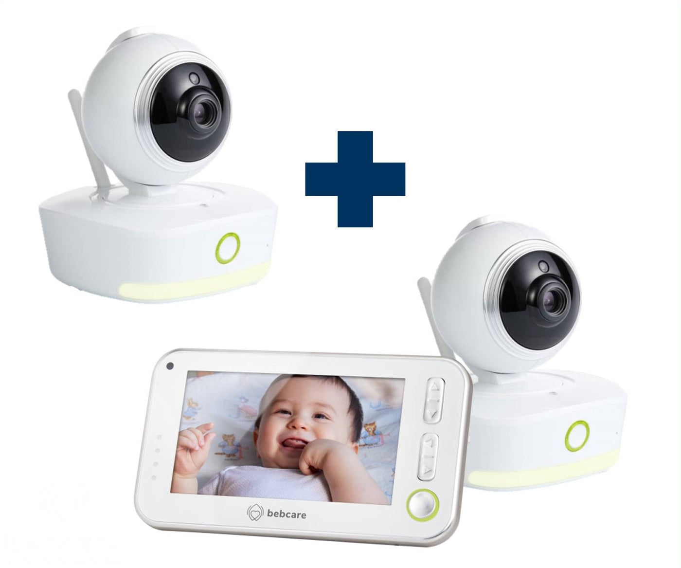 Bebcare Motion 2-Camera Video Baby Monitor