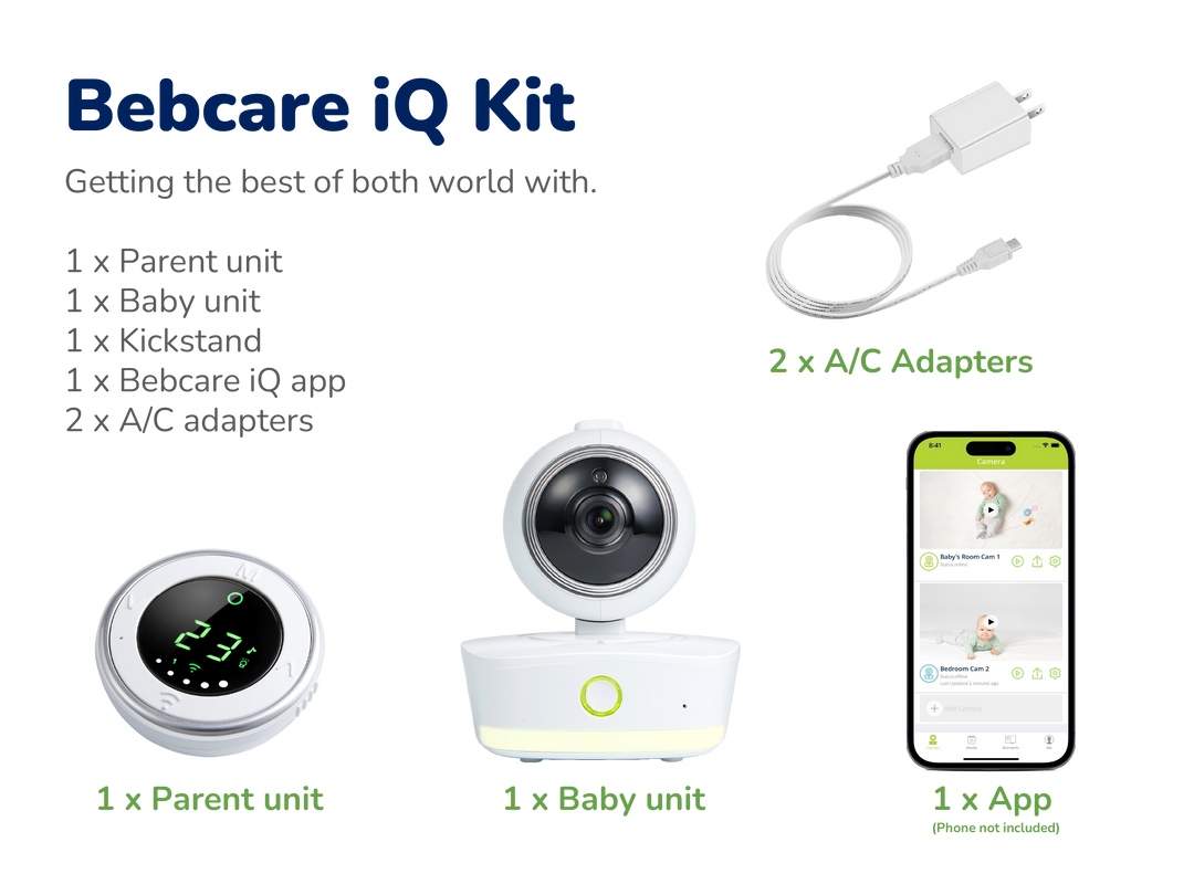 Bebcare iQ WiFi HD Baby Monitor