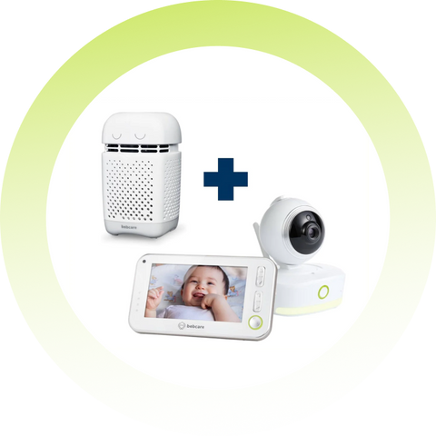 Bebcare Air Smart Portable Baby Air Purifier with iPhone and Android Support. Best value baby monitor and air purifier