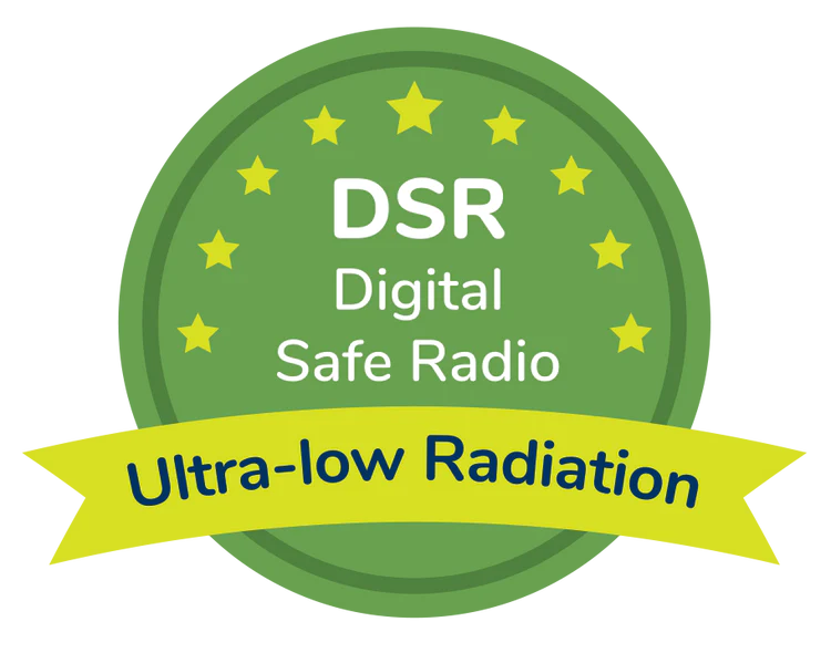 Bebcare DSR Low EMF Radiation Low Emissions Low Power Ecofriendly Baby Monitor Technology