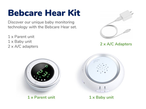 Bebcare Hear audio baby monitor